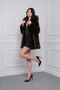 Blackglama Mink Jacket with Hood