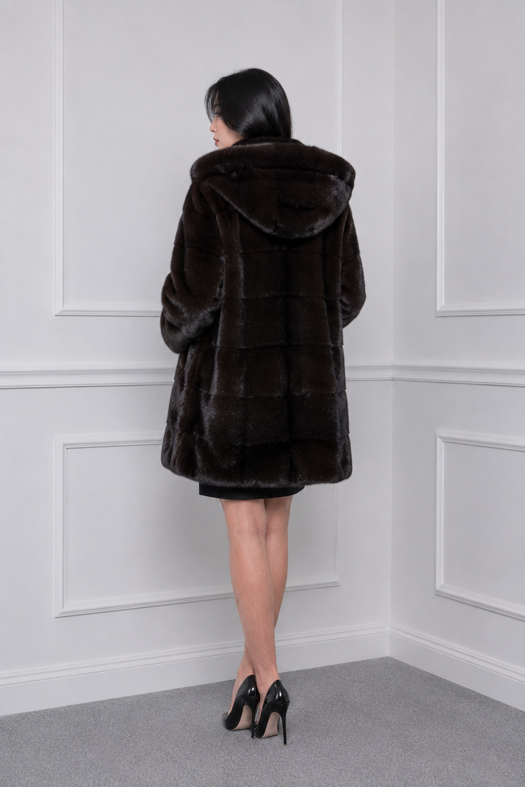 Blackglama Mink Jacket with Hood
