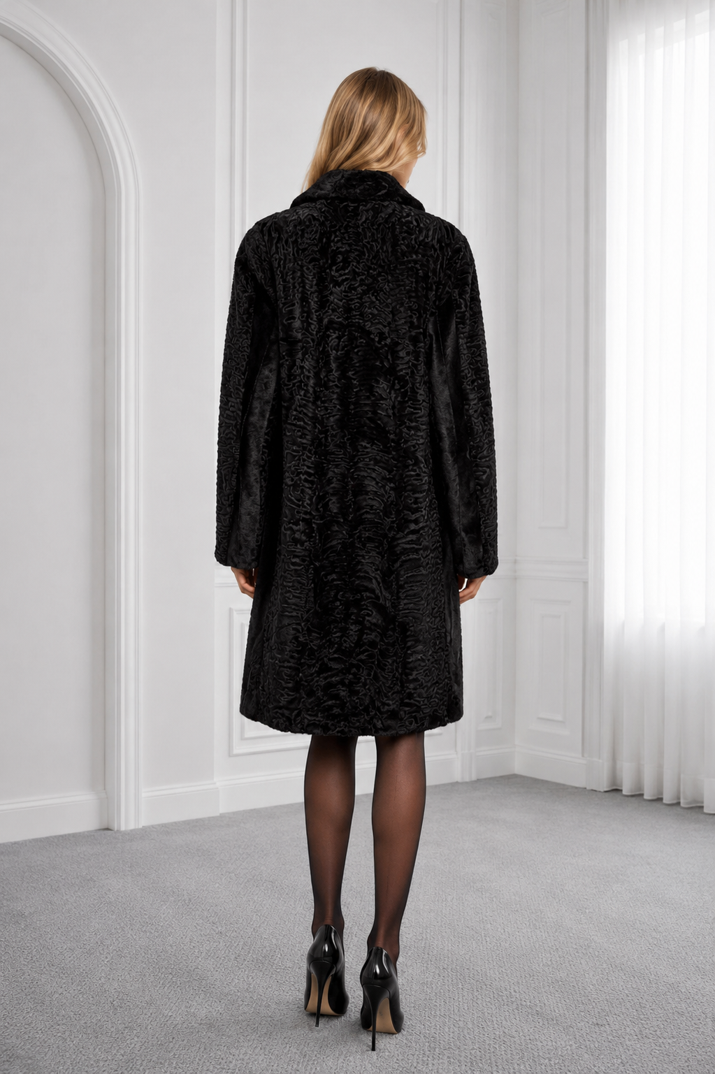 Men’s Swakara Fur Coat