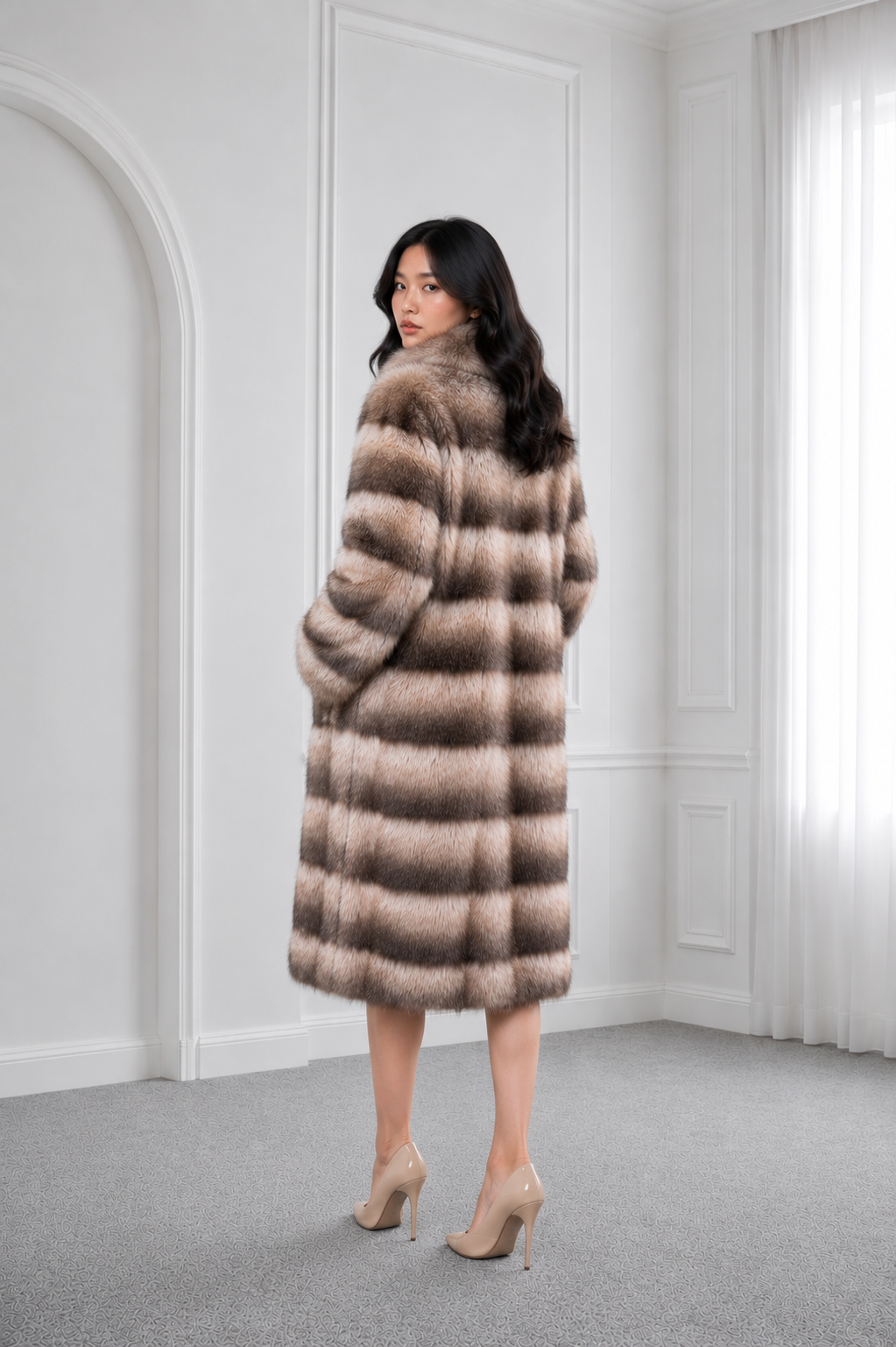 Raccoon Fur Coat