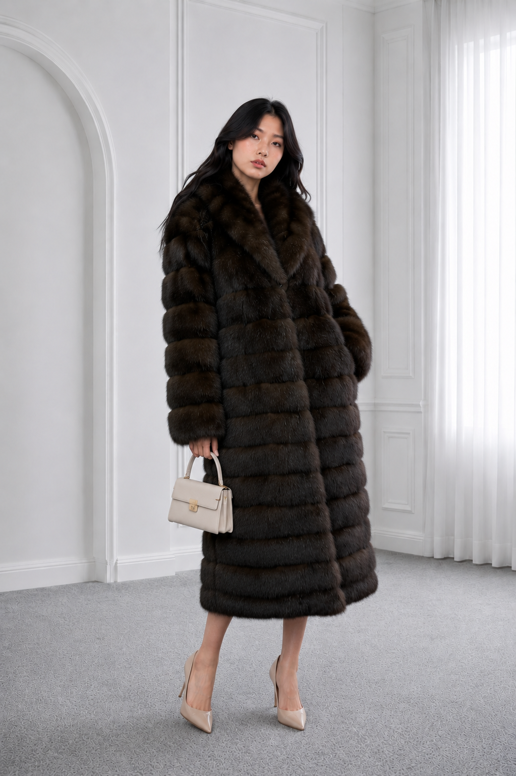 Dark Sable Coat