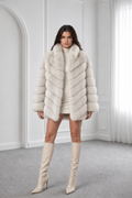 Light Blue Sable Jacket