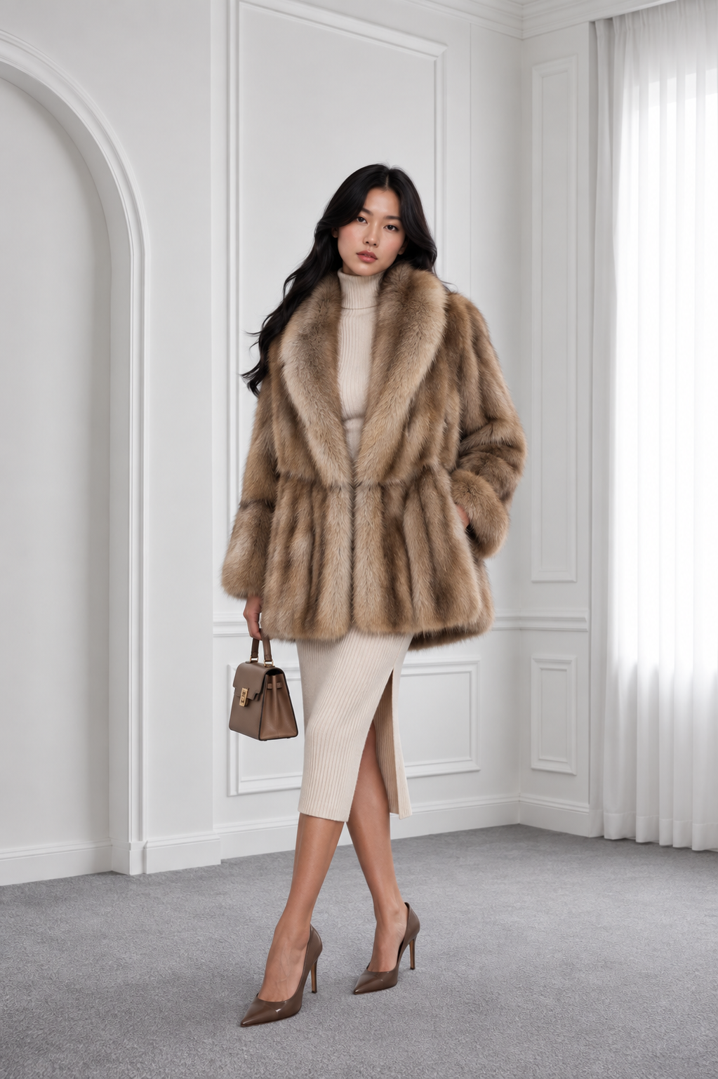 Lavender Marten Jacket