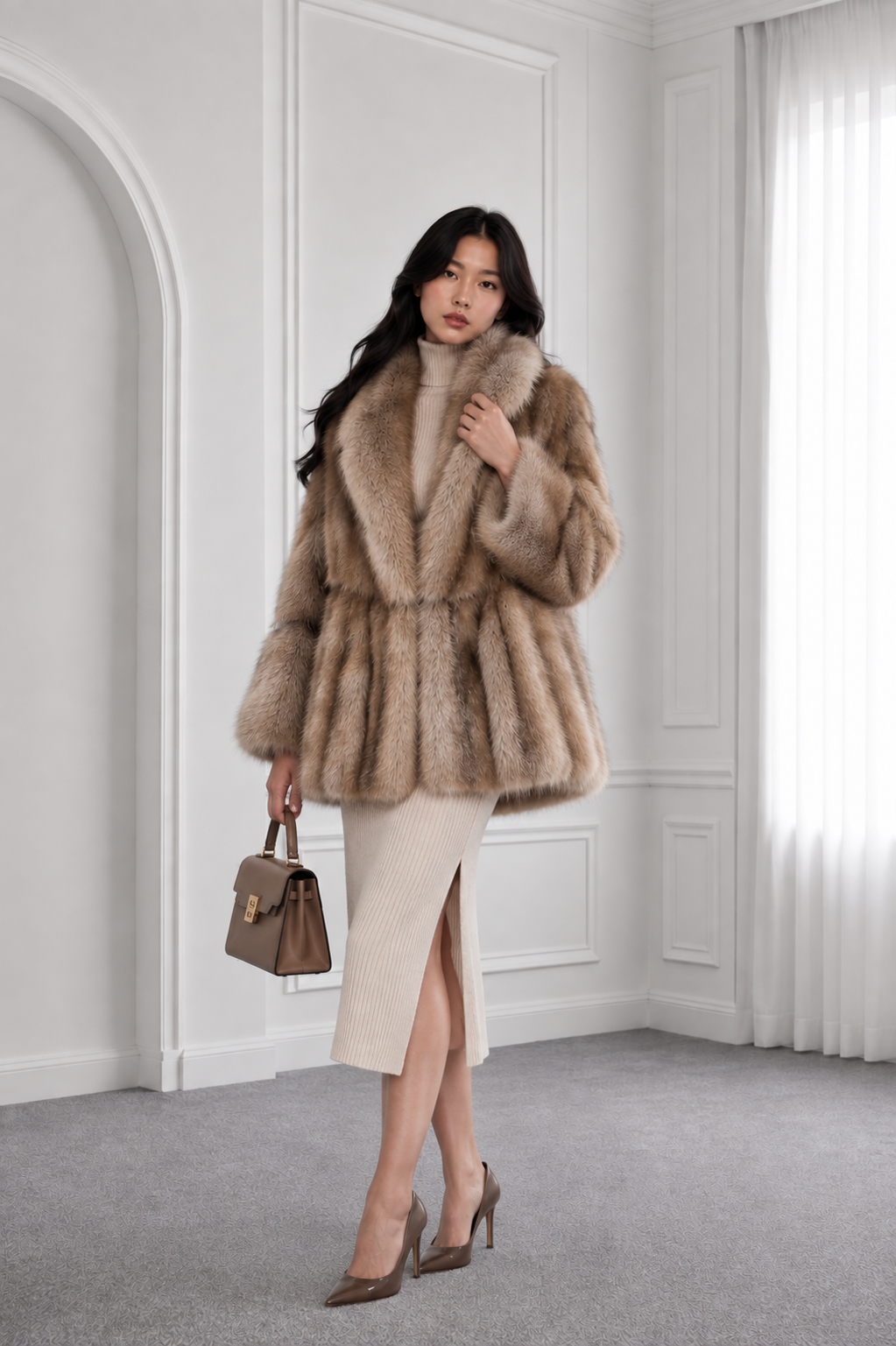 Lavender Marten Jacket