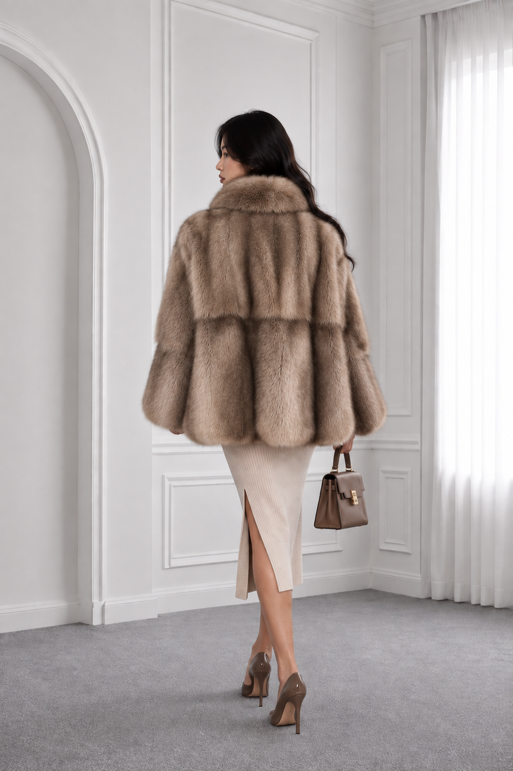 Lavender Marten Jacket